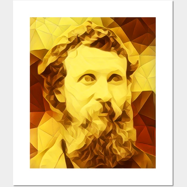 John Muir Golden Portrait | John Muir Artwork 11 Wall Art by JustLit